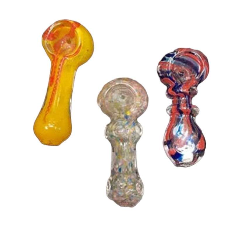 3" Glass Hand Pipes