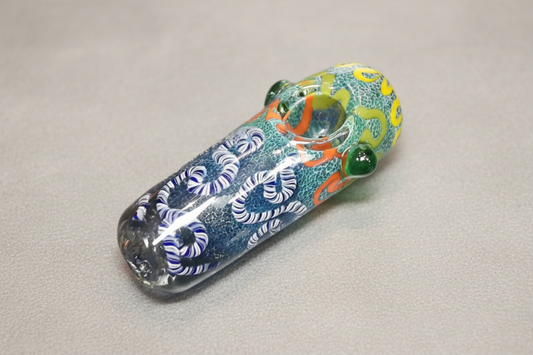 CHONKADELIC – 4.25" Hand-Blown Glass Pipe