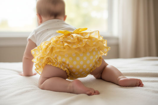 Lemonade Lush Ruffle Bloomers