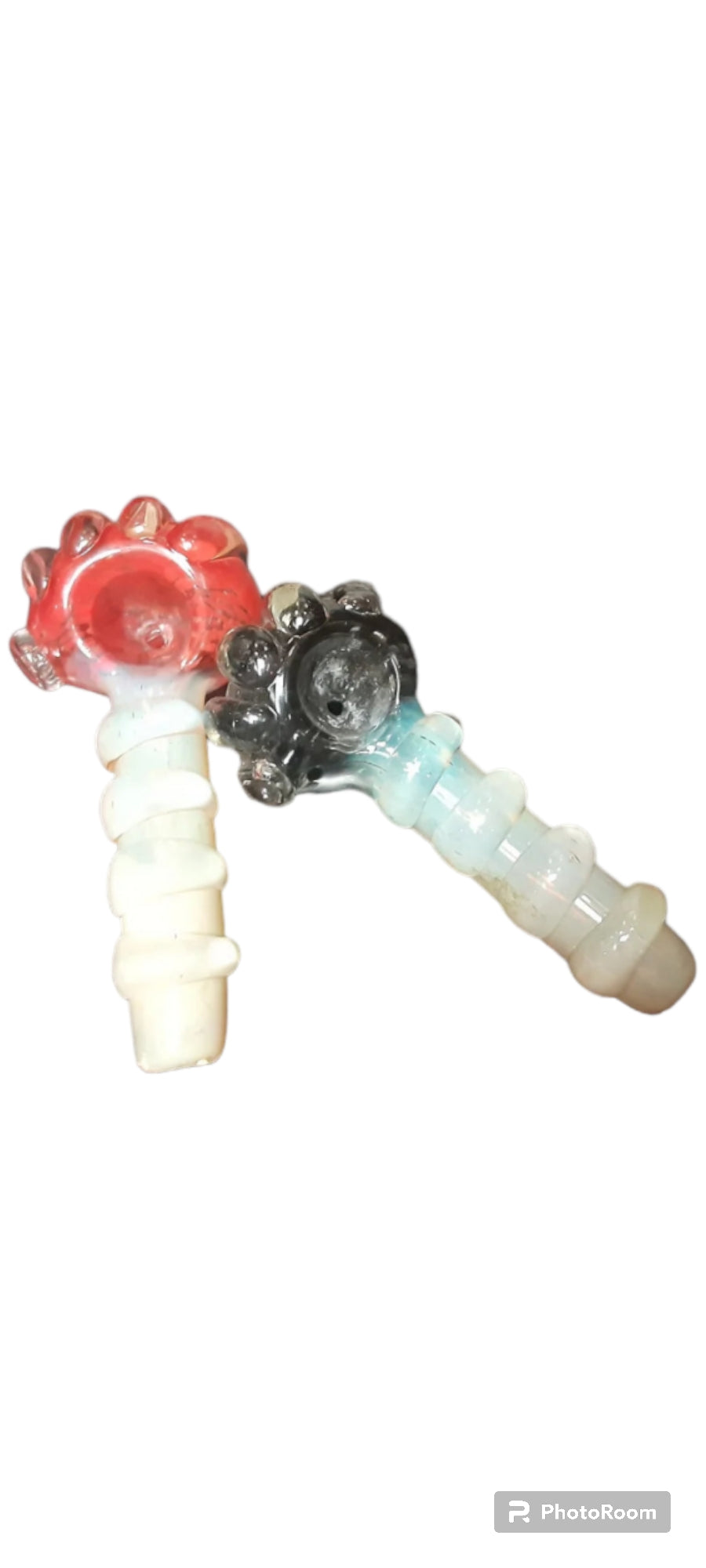 Fumed glass pipes