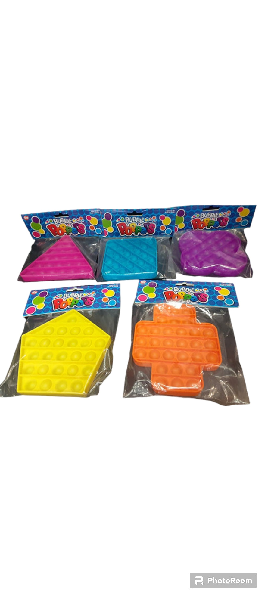 Shape Bubble Poppers