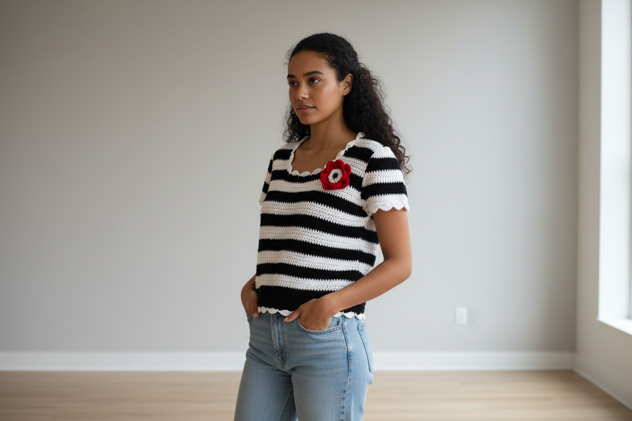 Switch-a-Stitch Crochet Sweater