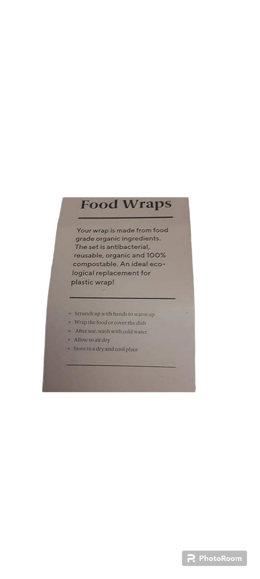 Reusable Food Wraps