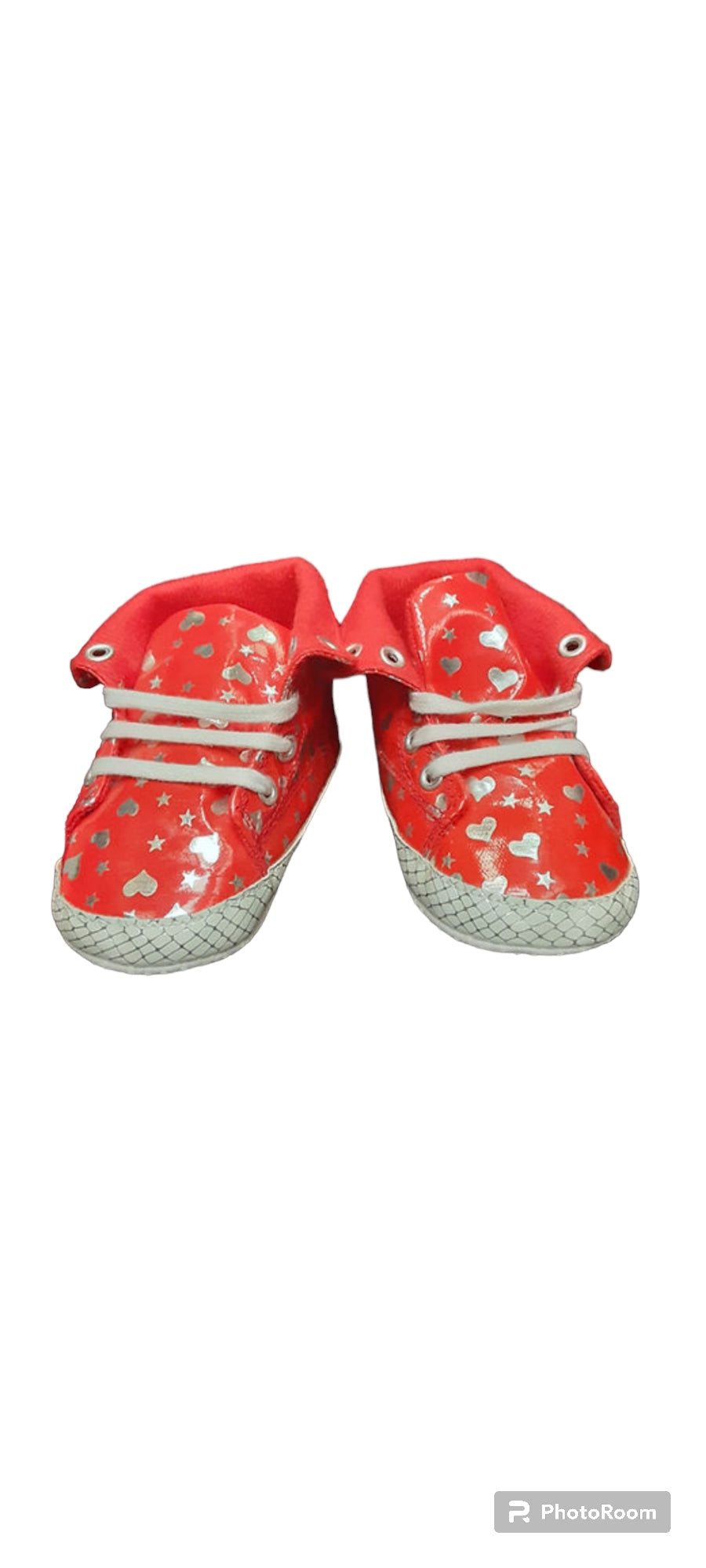 Red Heart Baby Shoes