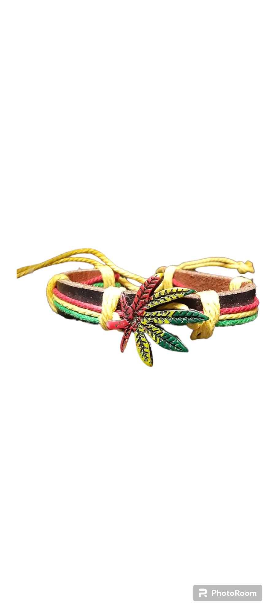 Rasta Leaf Bracelet