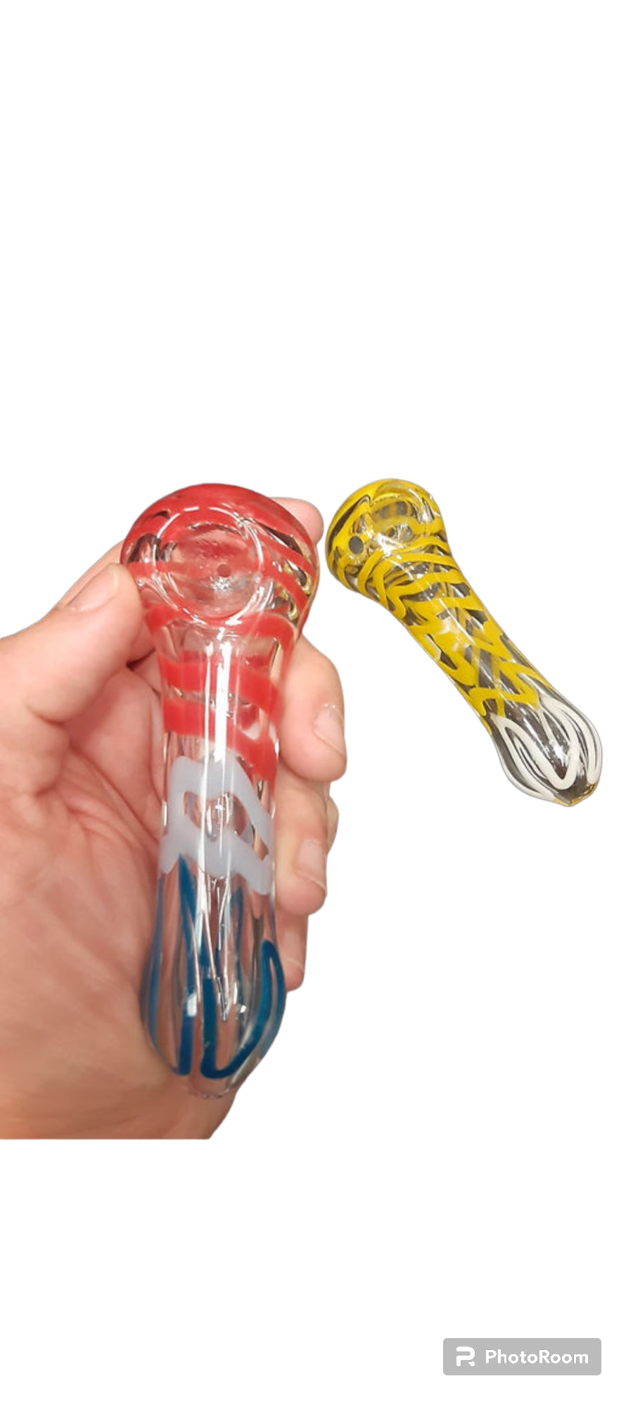 Swirled Colored Pipes