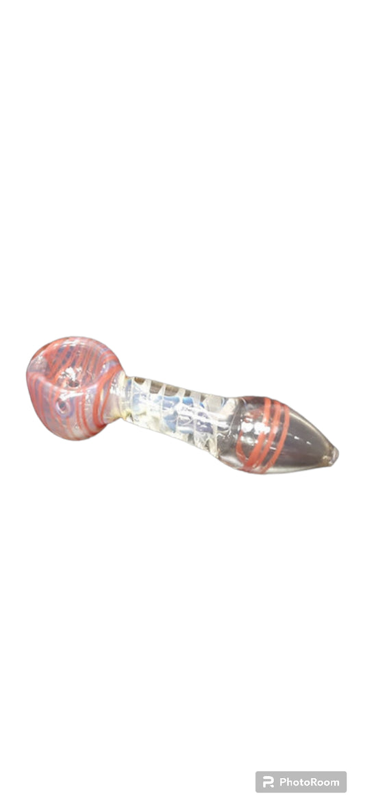 Red Striped Hand Pipe