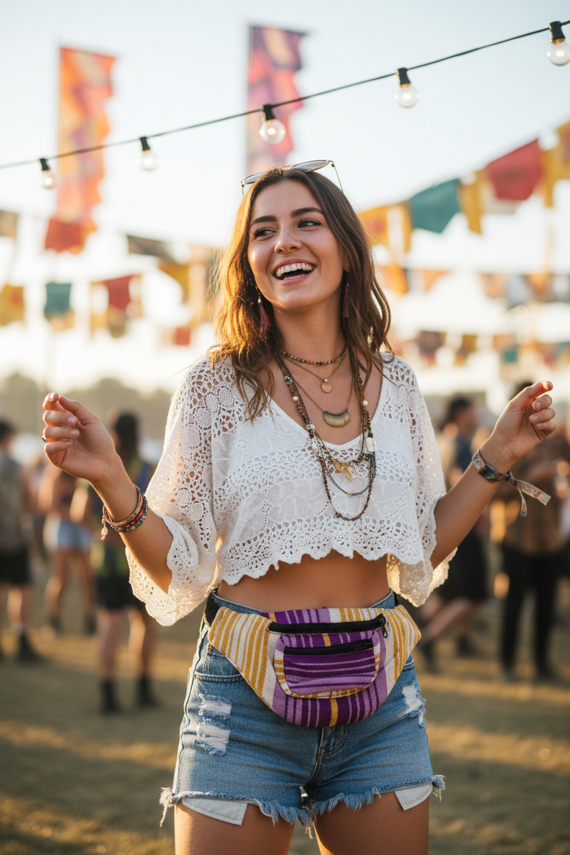 WanderStash: Festival Waist Pack