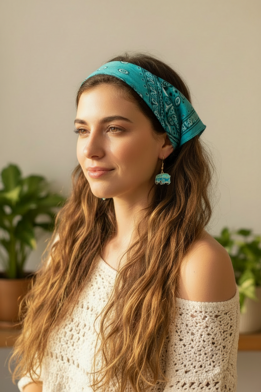 Vantasy Voyage: The Groovy Getaway Earrings