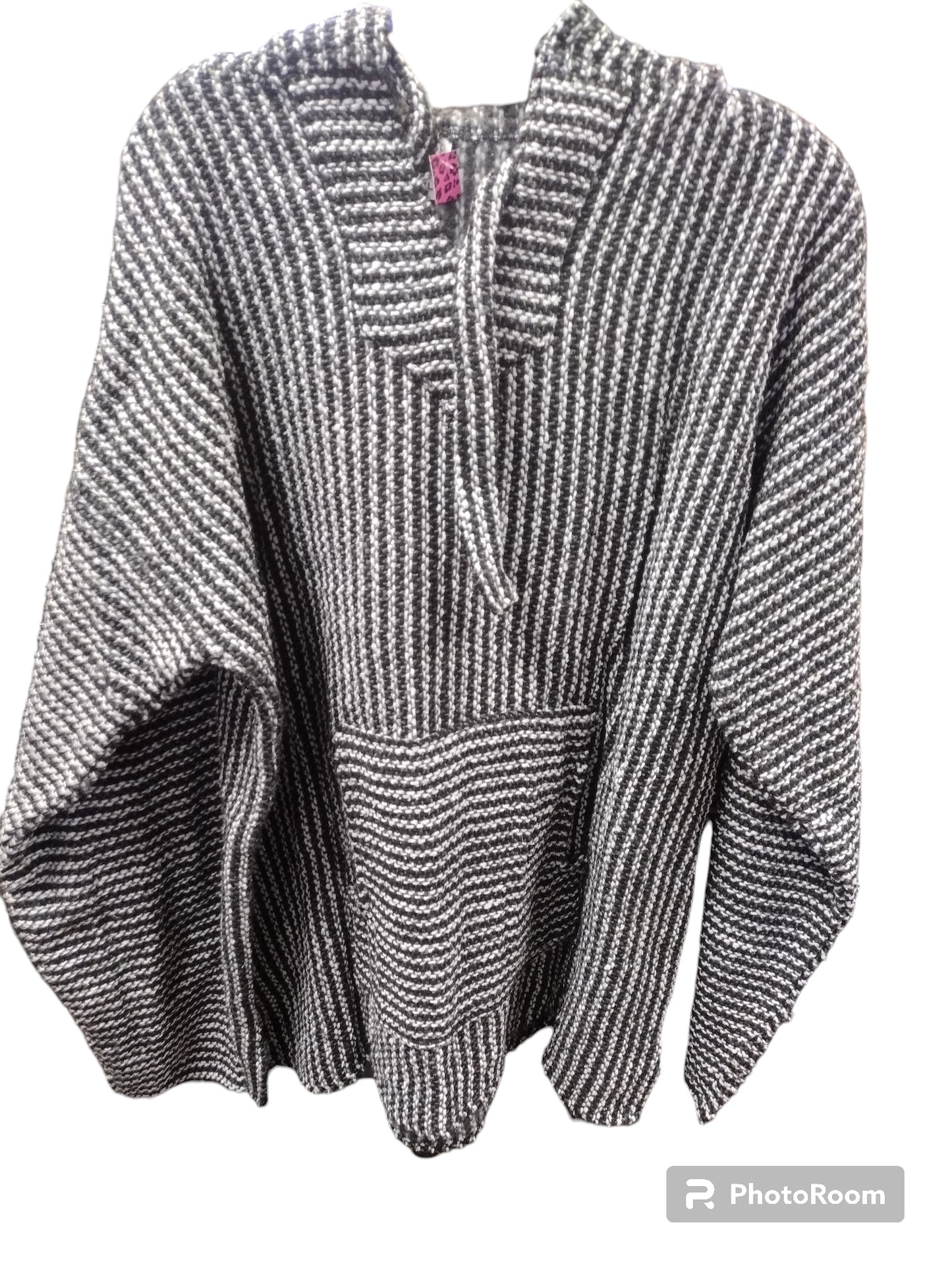 Baja Shirt Striped Hoodies Jackets Size XL