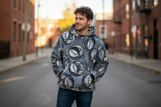 Stealie Snugglehood – Grateful Dead Fleece Pullover