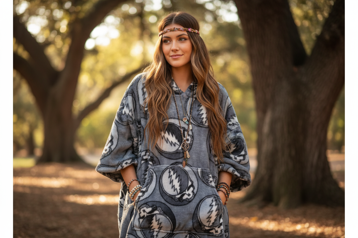 Stealie Snugglehood – Grateful Dead Fleece Pullover