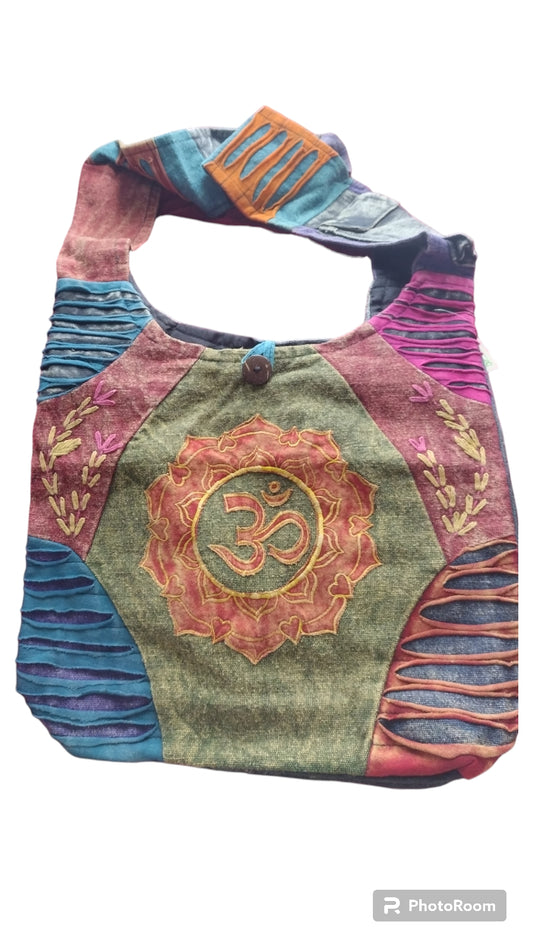 Om Lotus Monk Bag