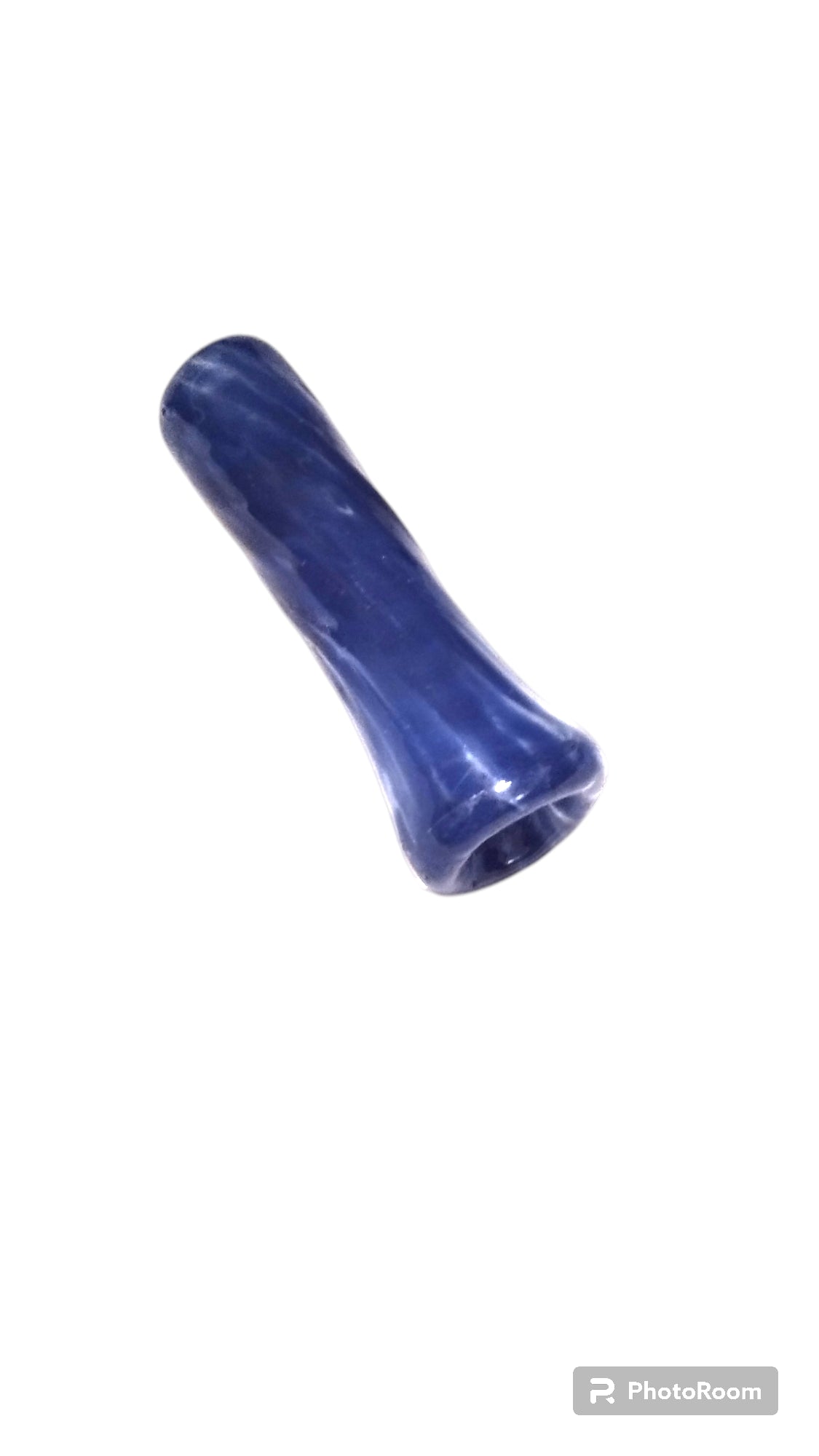 Blown Glass Chillum Pipe