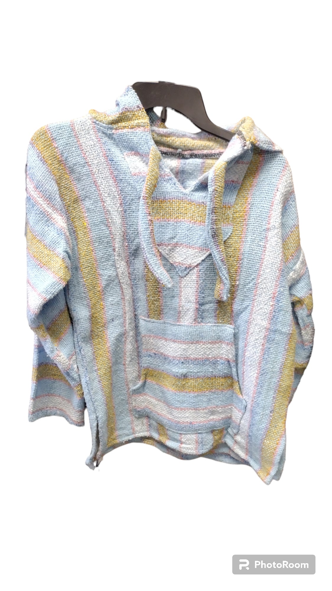 Baja Shirt Striped Hoodies - Small