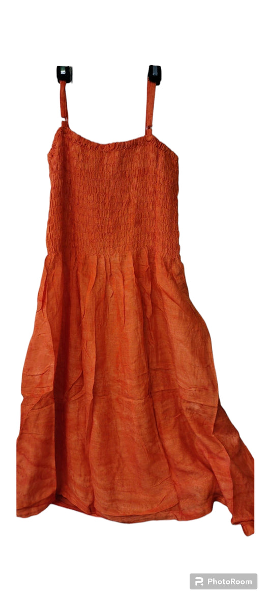 Orange Convertible Dress/Skirt