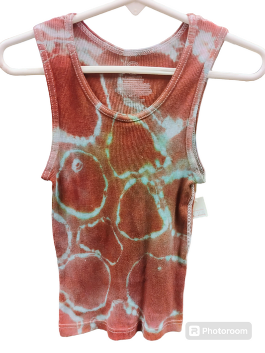 Kids tie dye tank