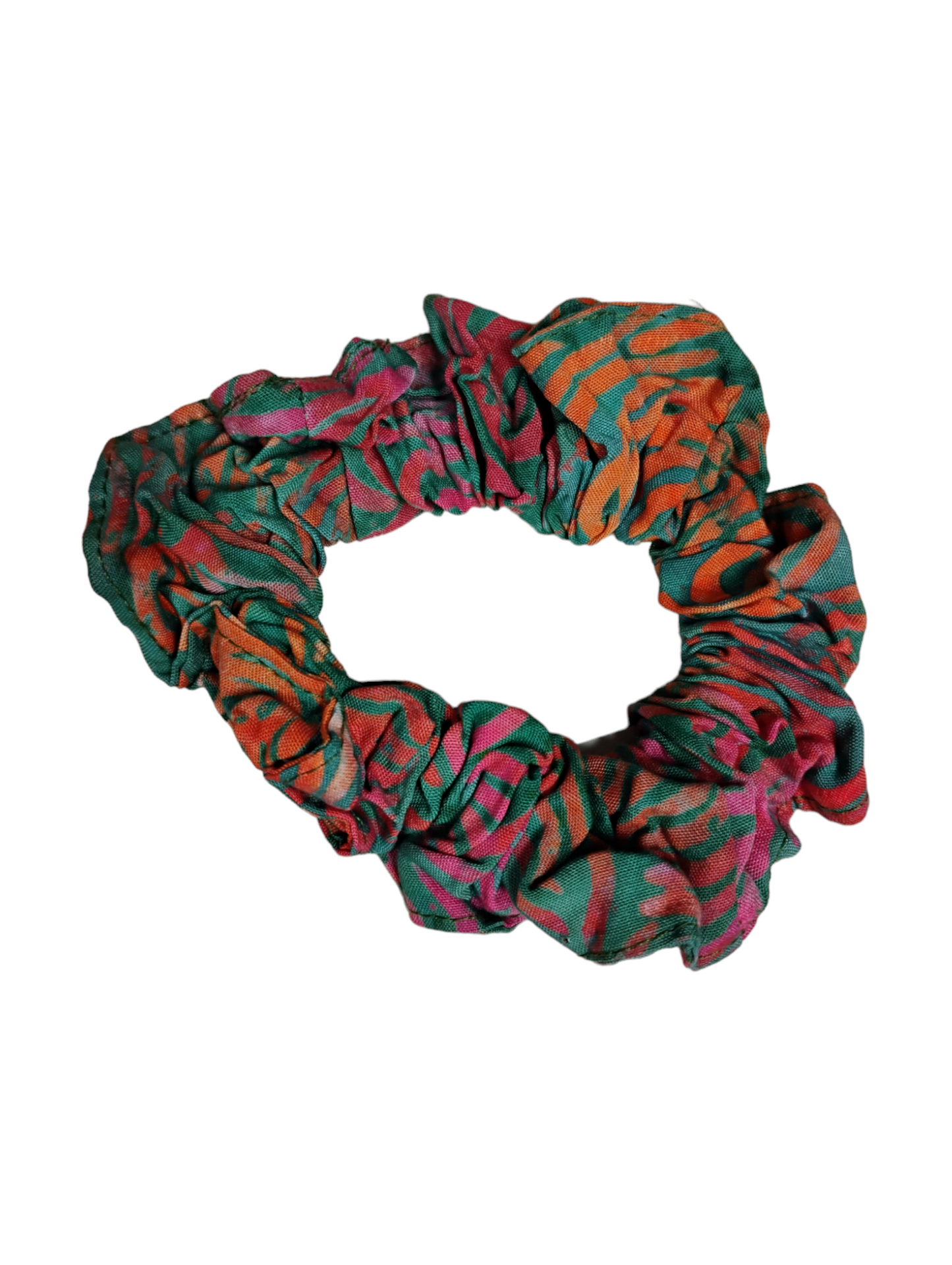 Colorful Rayon Scrunchies