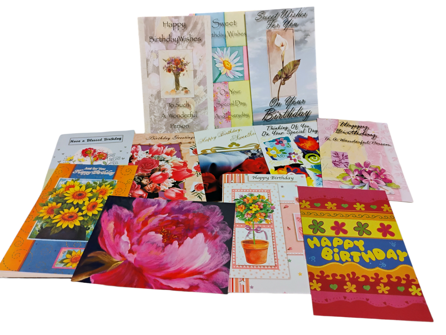 Floral Birthday Cards