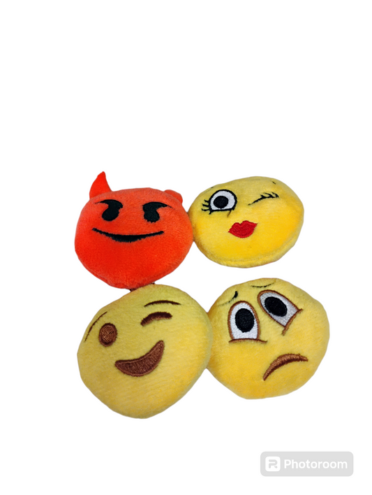 Plush Emoji Keychains