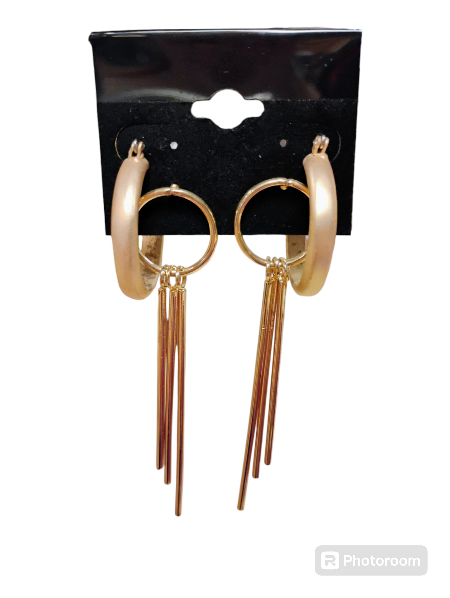 Golden Hoops Earrings