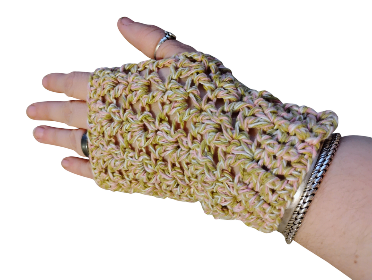 Garden Party Fingerless Gloves