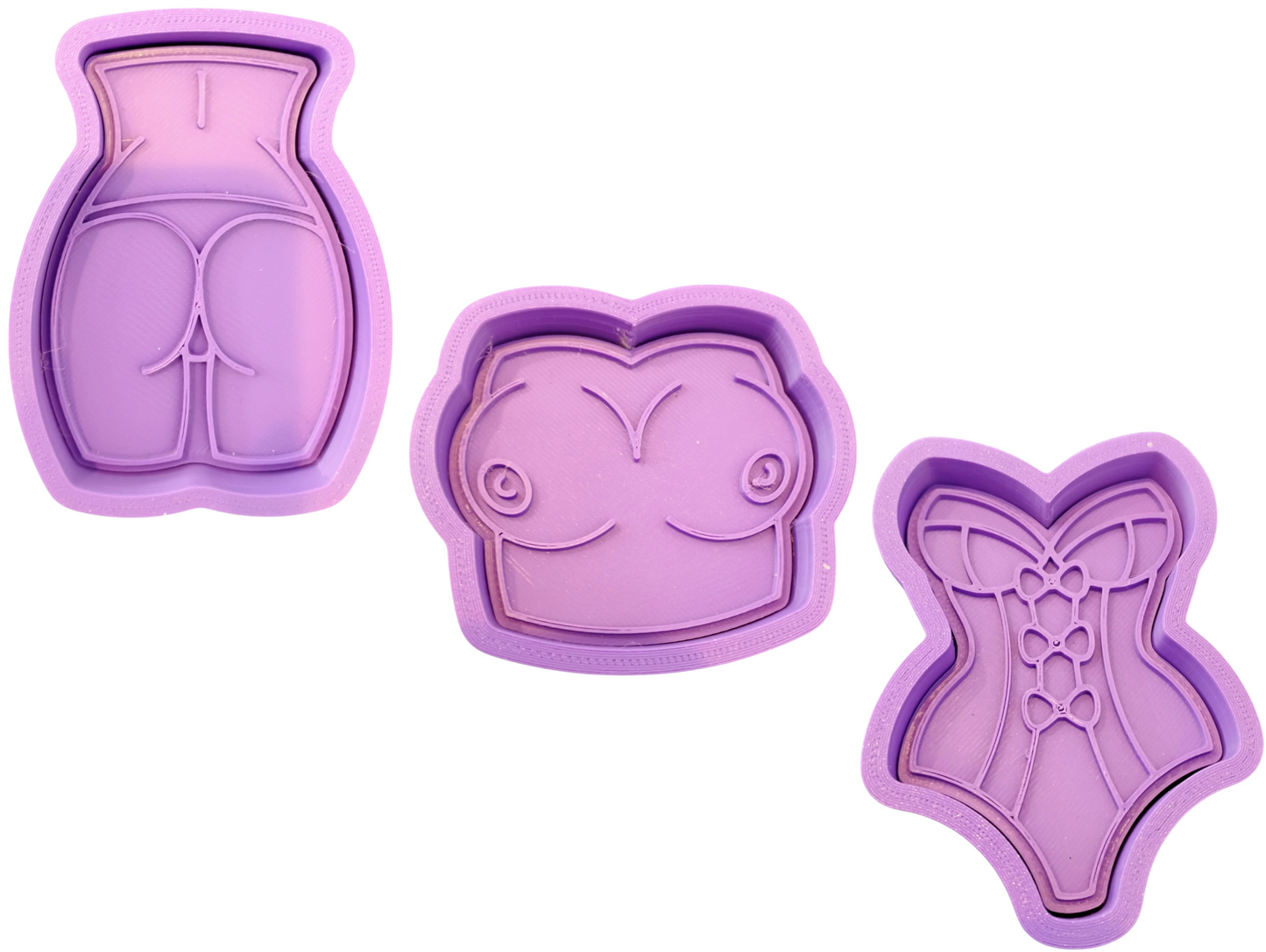 Curvy Confections Cookie Cutter & Stamp Sets