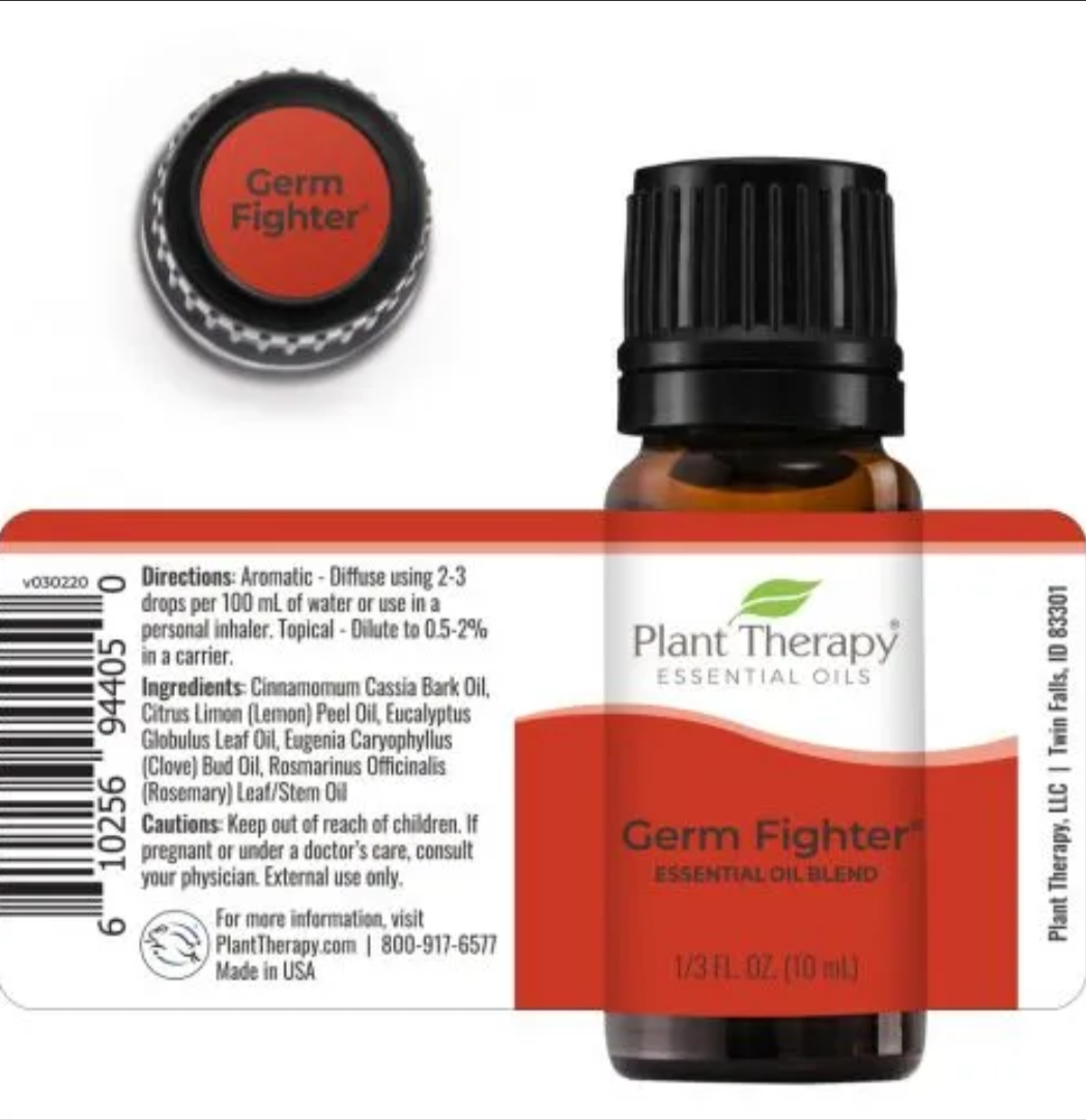 Germ Fighter essential oil blend