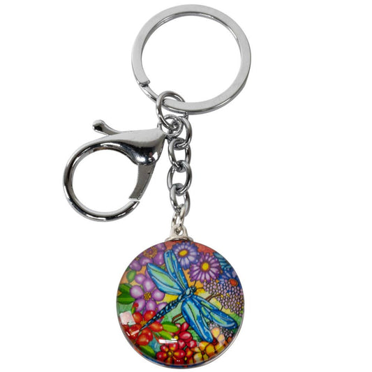 Mystic Wings Acrylic Dragonfly Keychain