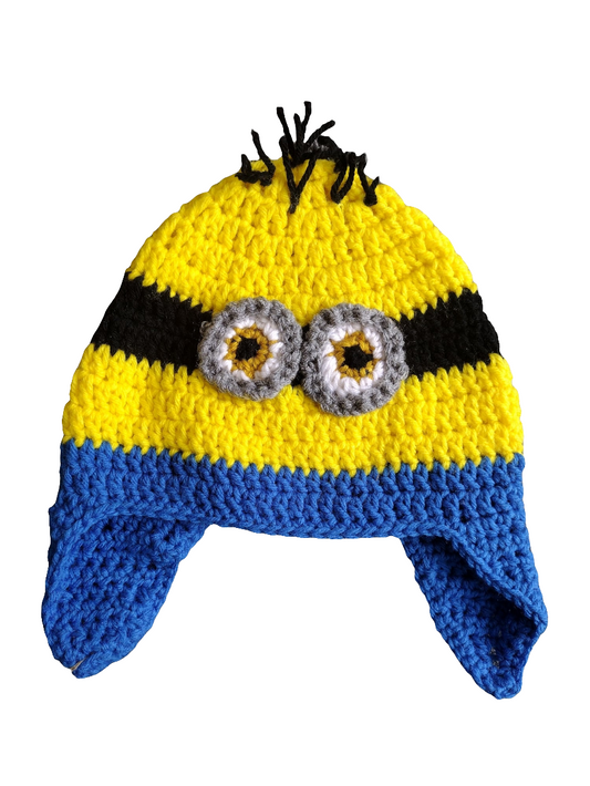 Goggles & Giggles: Minion Mood Earflap Hat