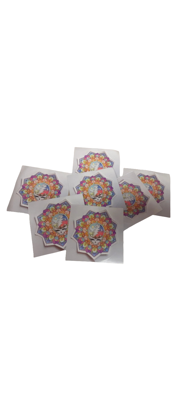 Stealie Vibes Mandala Sticker