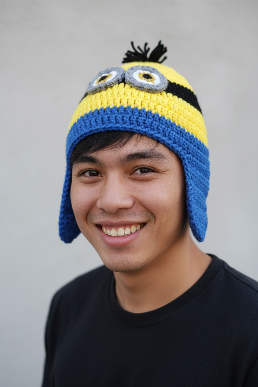 Minion Mischief Maker: Goggles & Giggles Earflap Hat