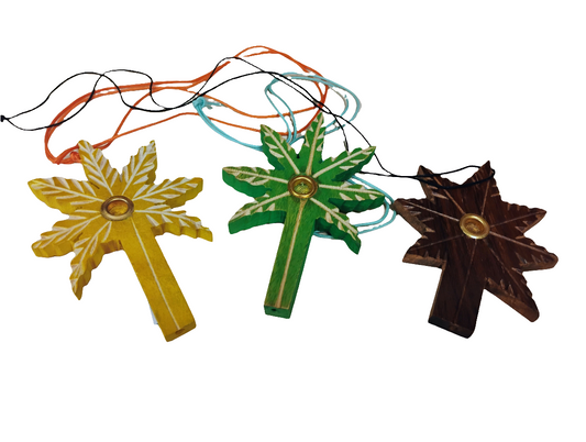 Higher Vines - Leaf Pipe Amulet
