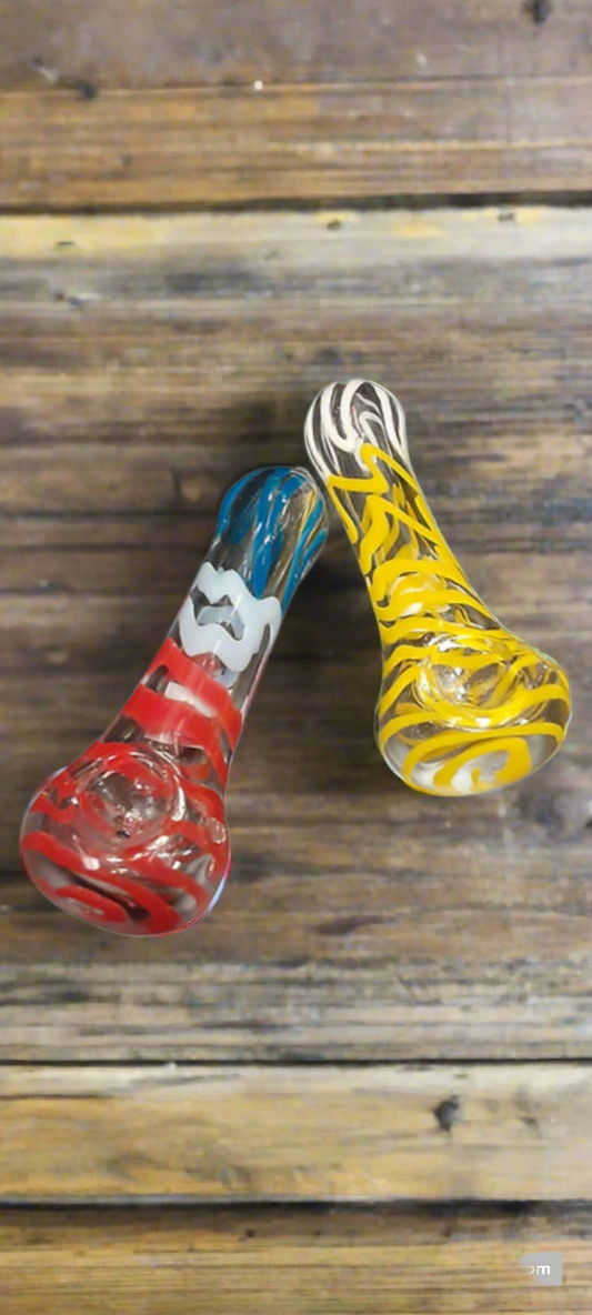 Swirled Colored Pipes