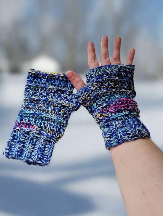 Eco Chic Fingerless Gloves