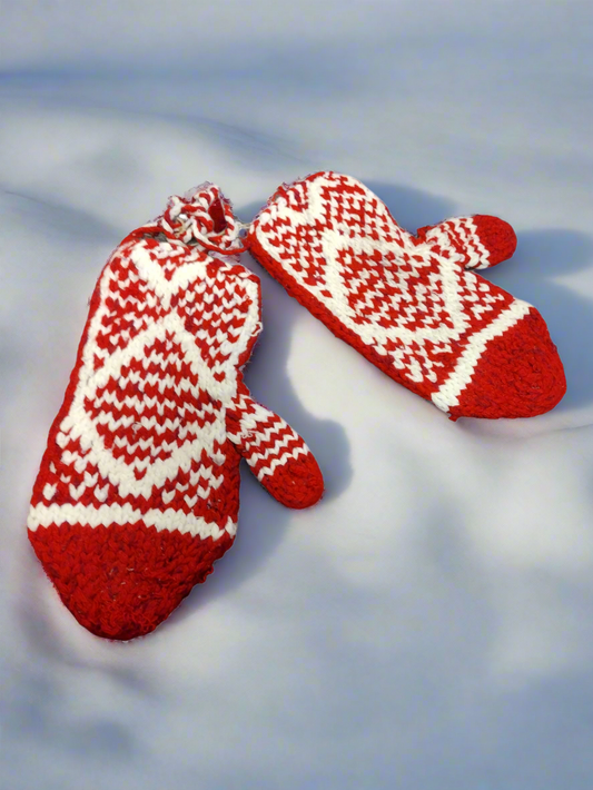 Wool Mittens (Adult Size)