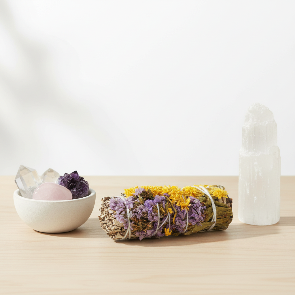Smudge & Bud: Yerba Santa + Mullein Ritual Stick