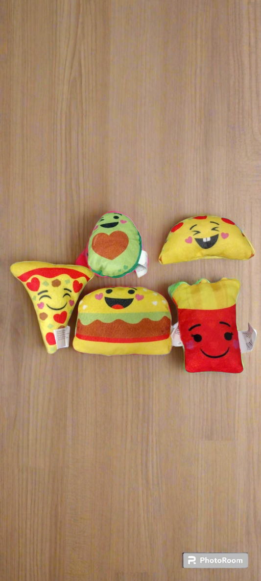 Happy Food Plushies