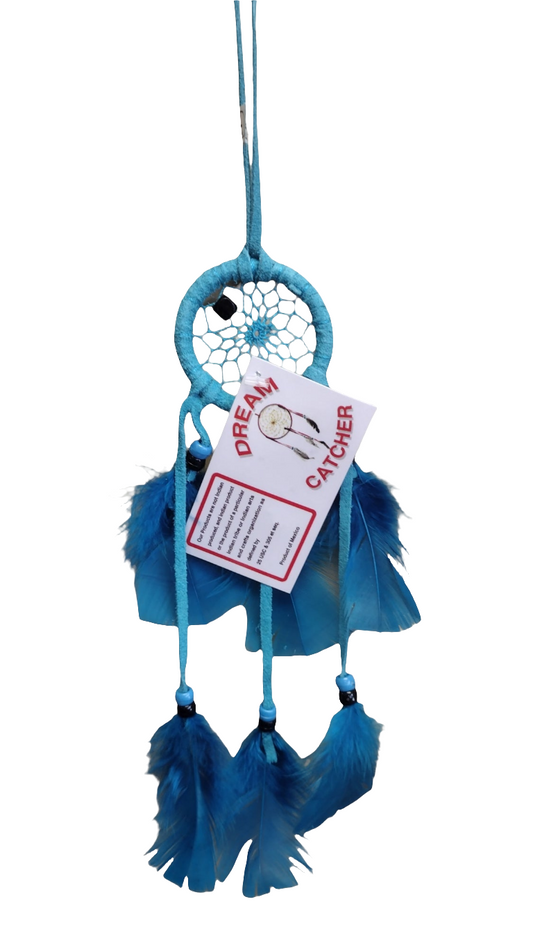 Dream Catcher Hand Made Decorative 3" Assorted Colors