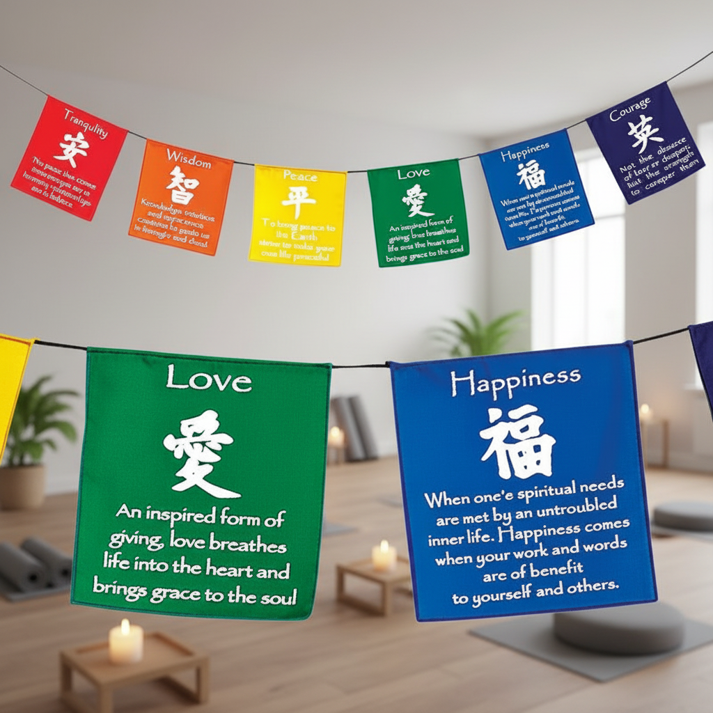 Soul Threads: Mini Zen Banner of Intentions