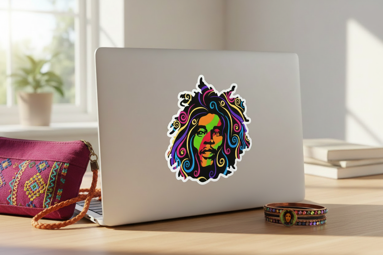 RastaRhythm Singer Sticker™