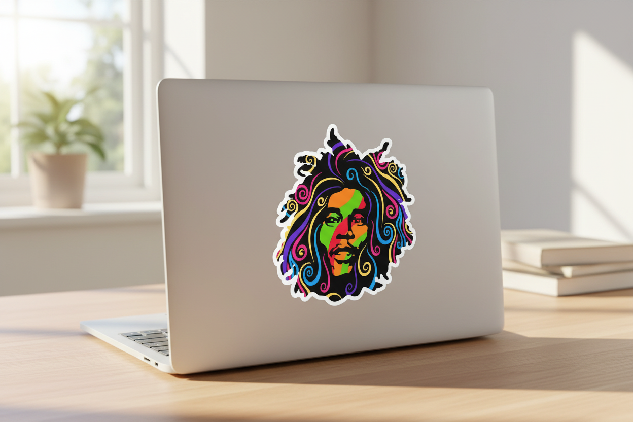 RastaRhythm Singer Sticker™