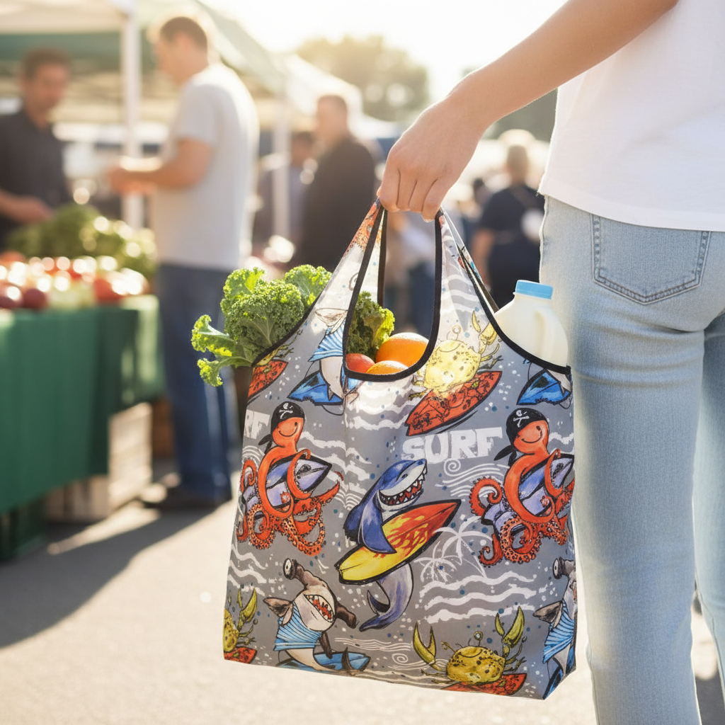 EcoCarry YaY Bag™ – Jumbo Fold‑Up Tote
