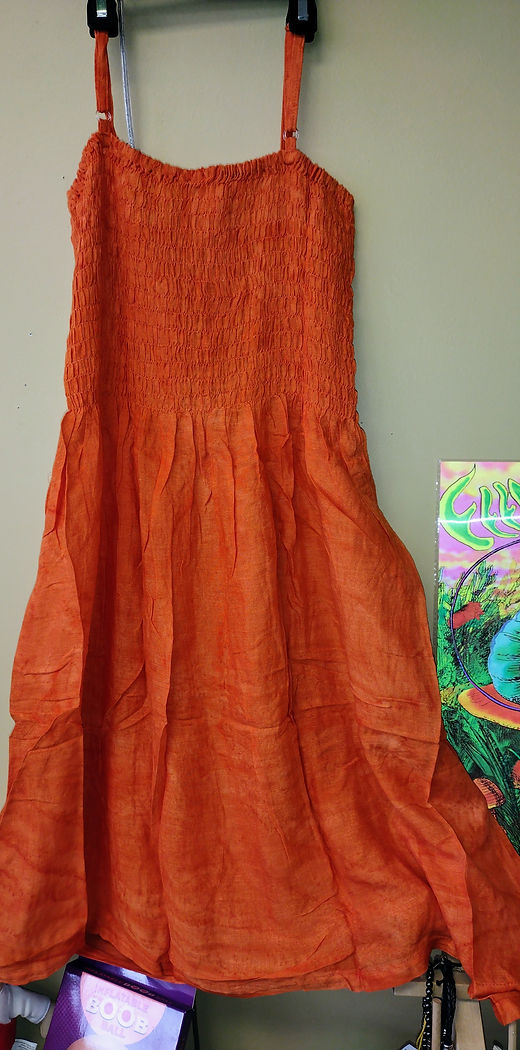 Orange Dress/Skirt