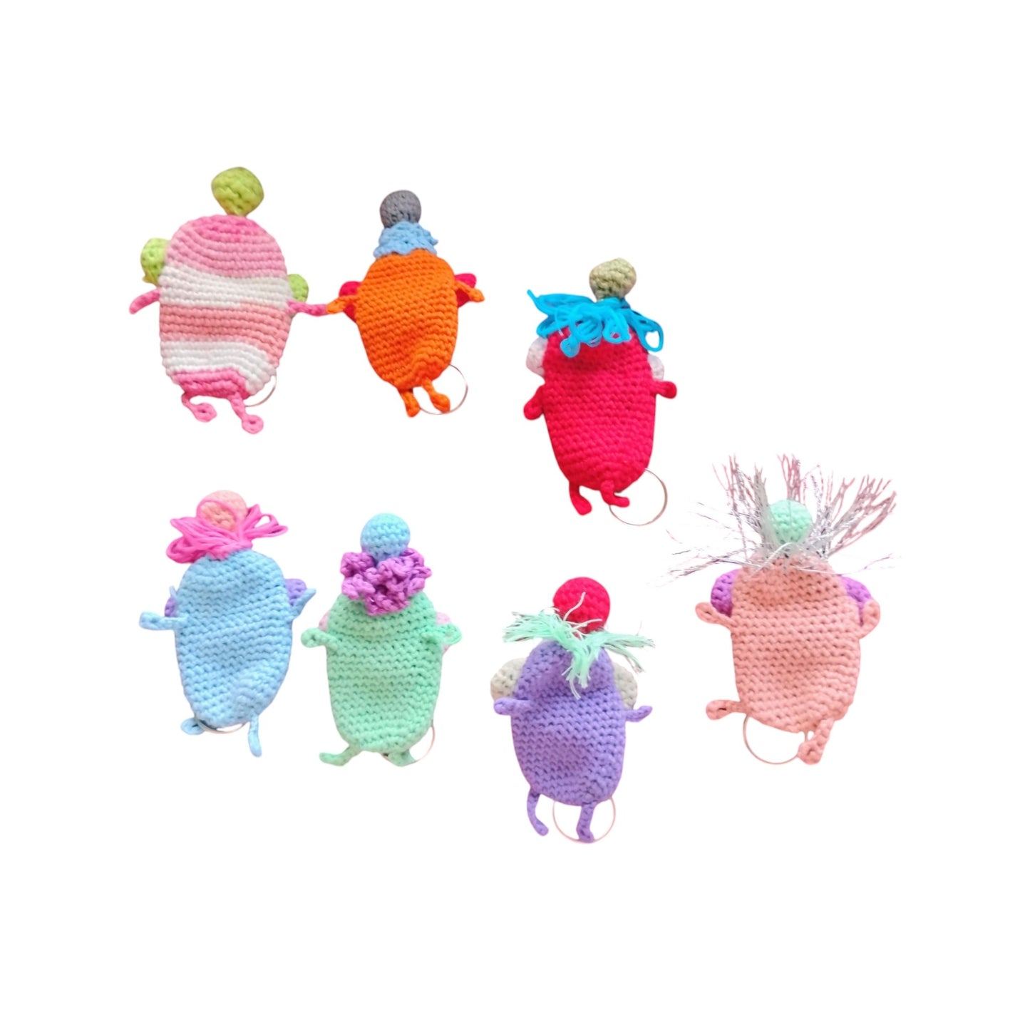 Keyper Kids™ Crochet Keyring & Fob Holder