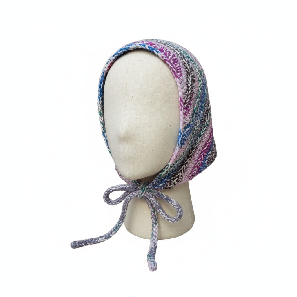 Prism Path Crochet Kerchief