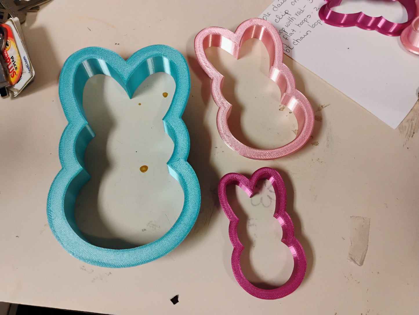 Bunny Bloom™ Nesting Cookie Cutter Set — 3 Sizes (3”, 4”, 5.5”)