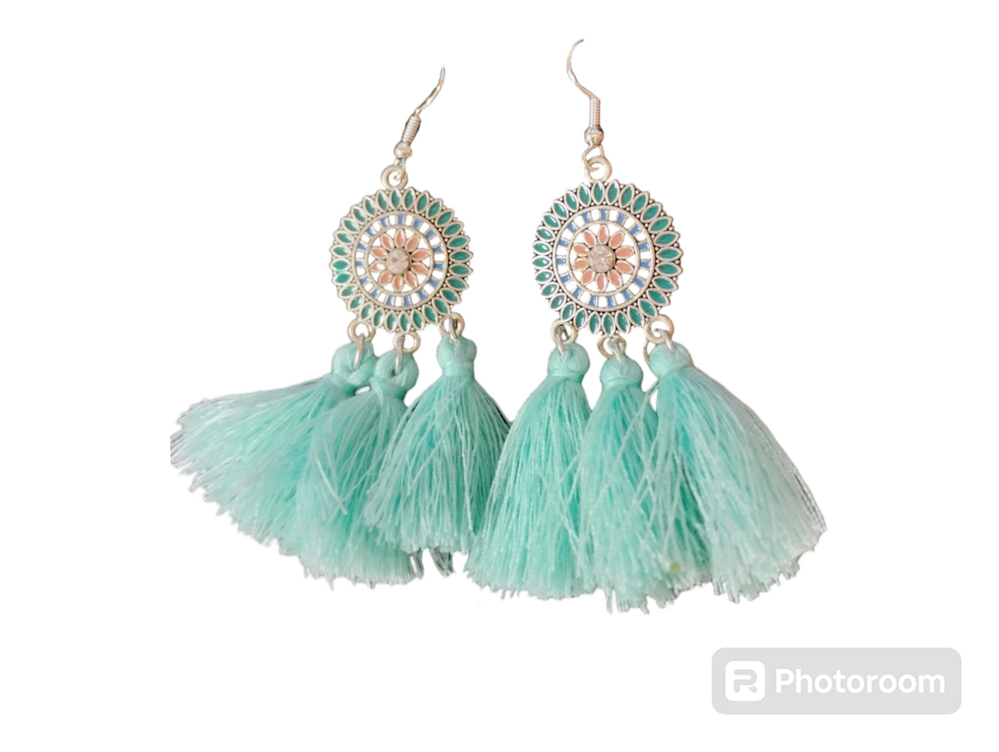 Fringe Mandala Earrings