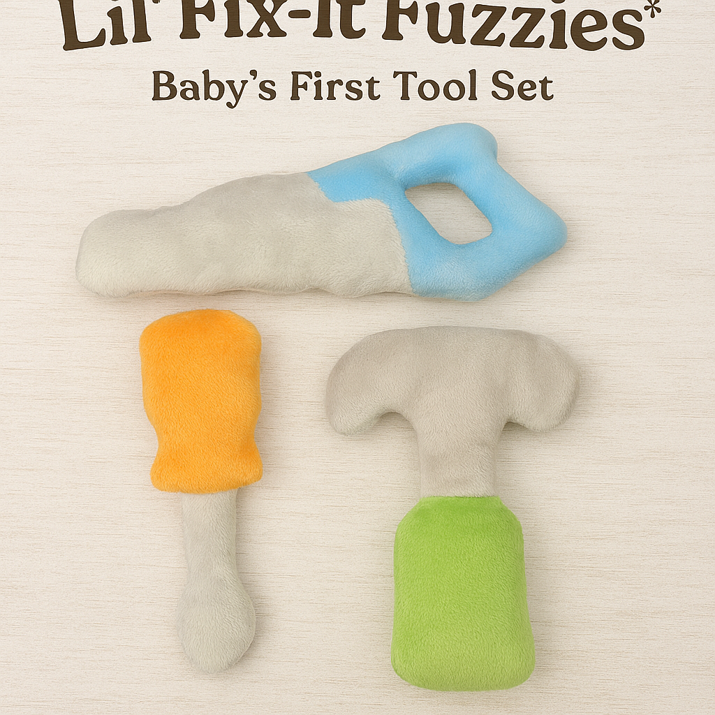Lil’ Fix-It Fuzzies™ – Baby’s First Tool Set