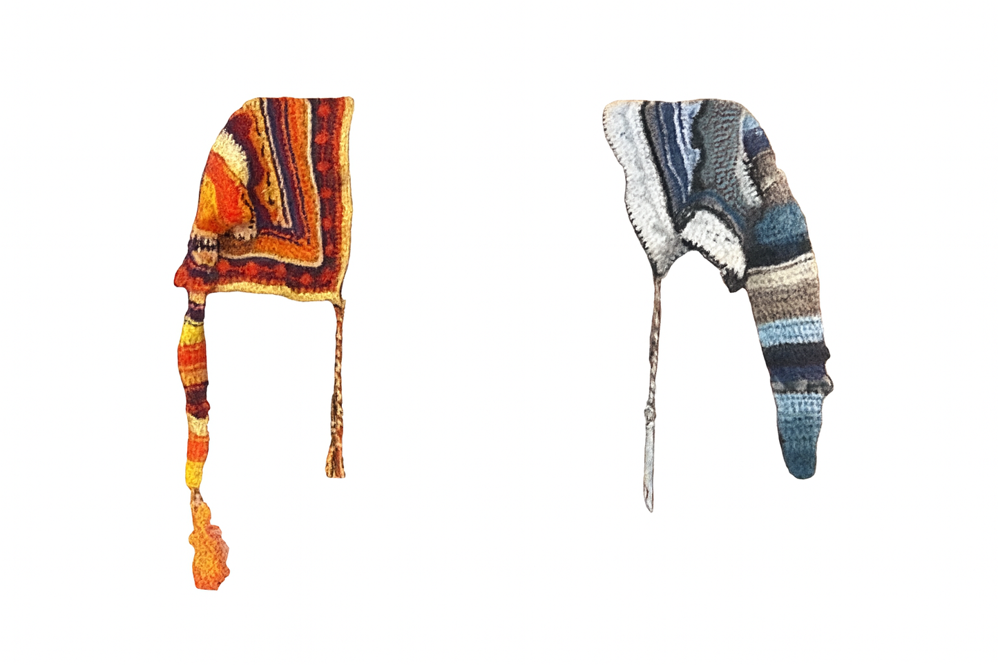 Wonky Wanderer Hat / Festival Hood